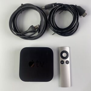 Apple TV 3rd Generation Media Streaming Box Black A1427 HDMI Wi-Fi Ethernet